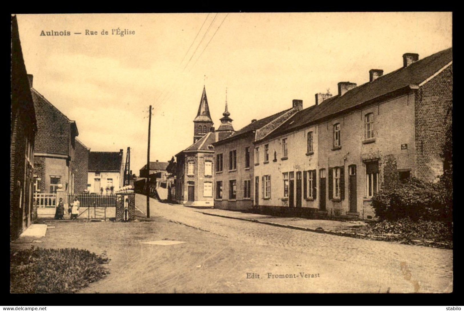 02 - AULNOY - RUE DE L'EGLISE - Other & Unclassified