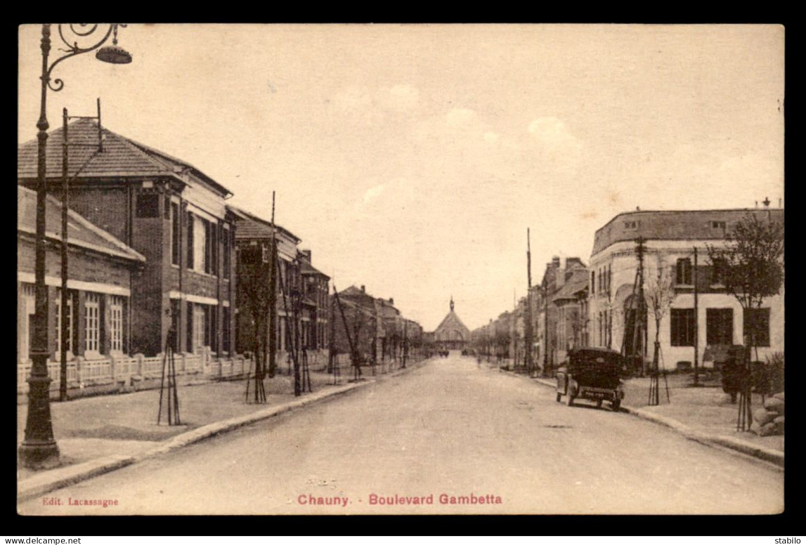 02 - CHAUNY - BOULEVARD GAMBETTA - Chauny