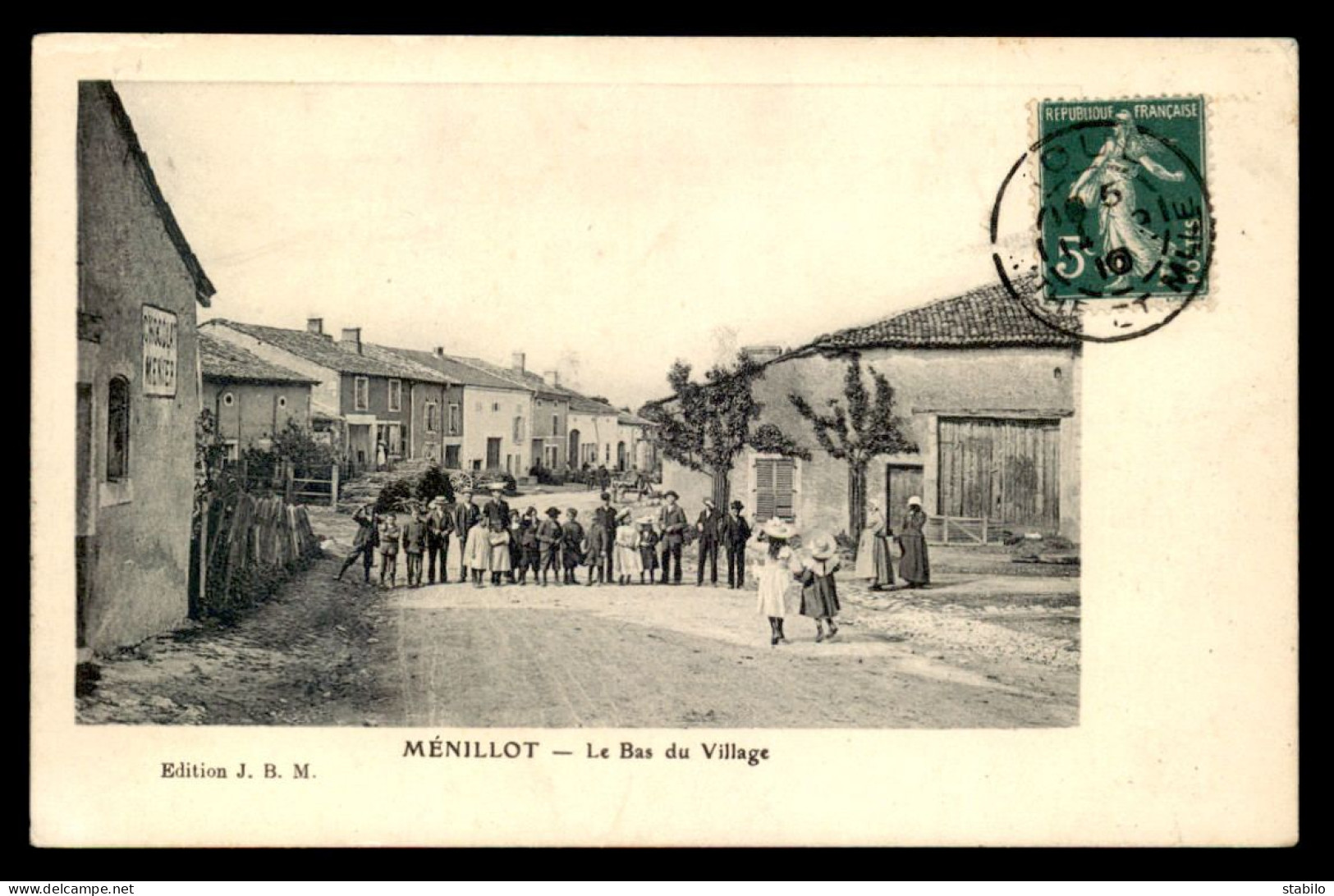 54 - MENILLOT - LE BAS DU VILLAGE - Autres & Non Classés