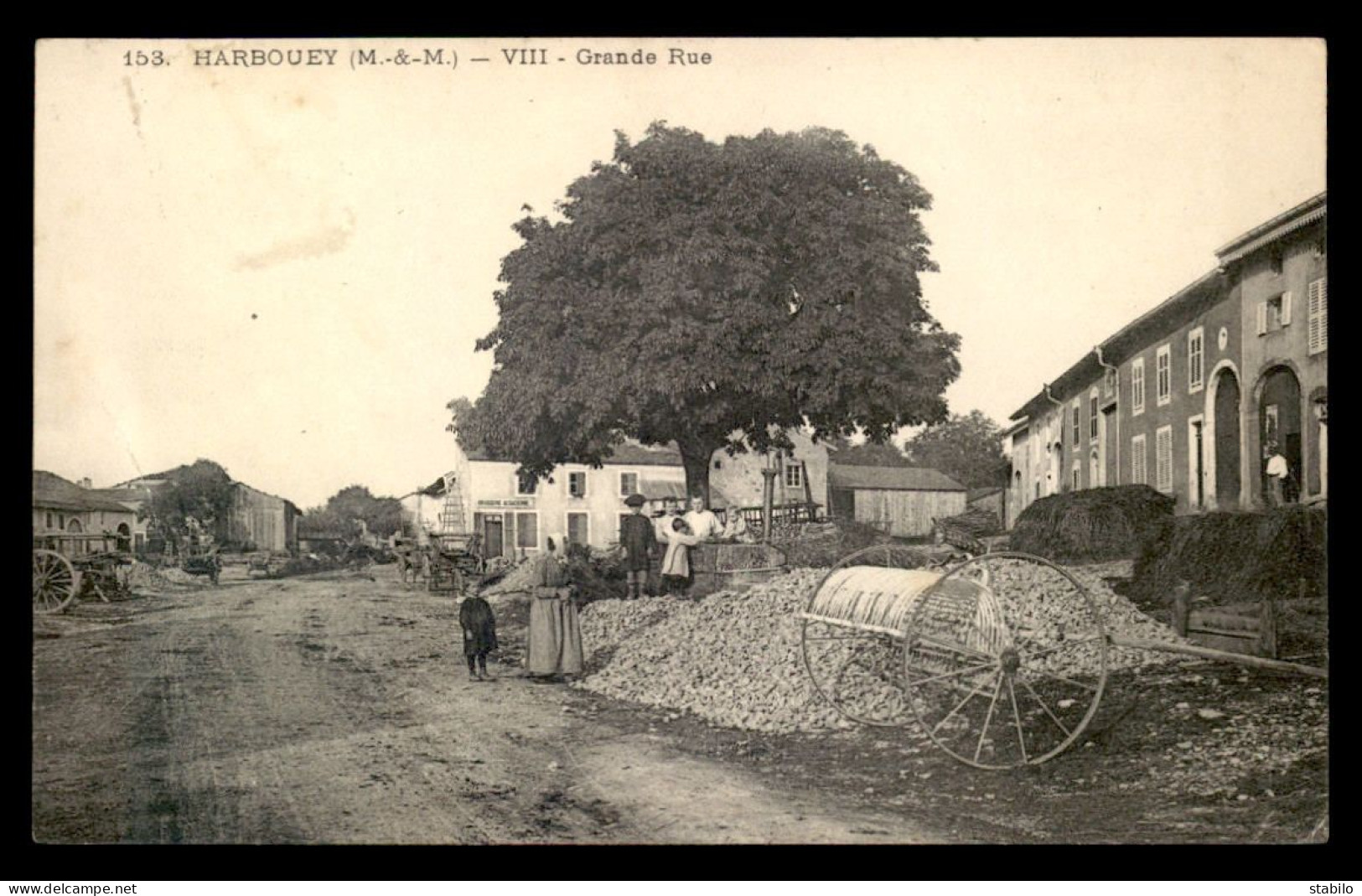 54 - HARBOUEY - GRANDE RUE - BRASSERIE ALSACIENNE - Sonstige & Ohne Zuordnung