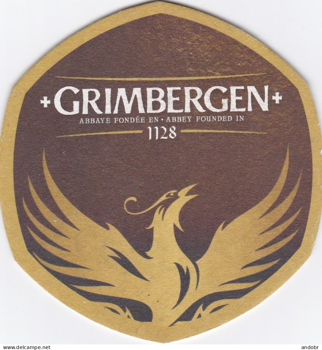 Beer Mat/coaster GRIMBERGEN From France - Bierdeckel