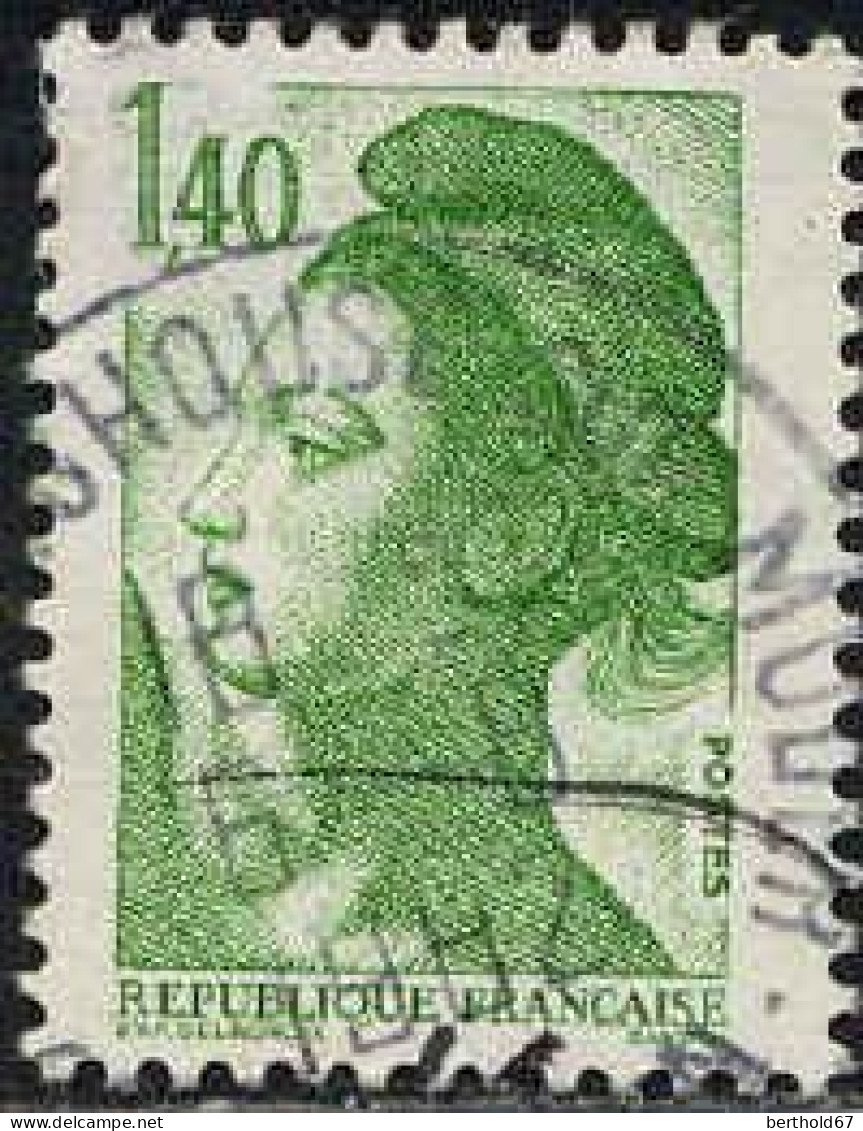 France Poste Obl Yv:2186 Mi:2307A (Liberté De Delacroix) (TB Cachet Rond) - Used Stamps