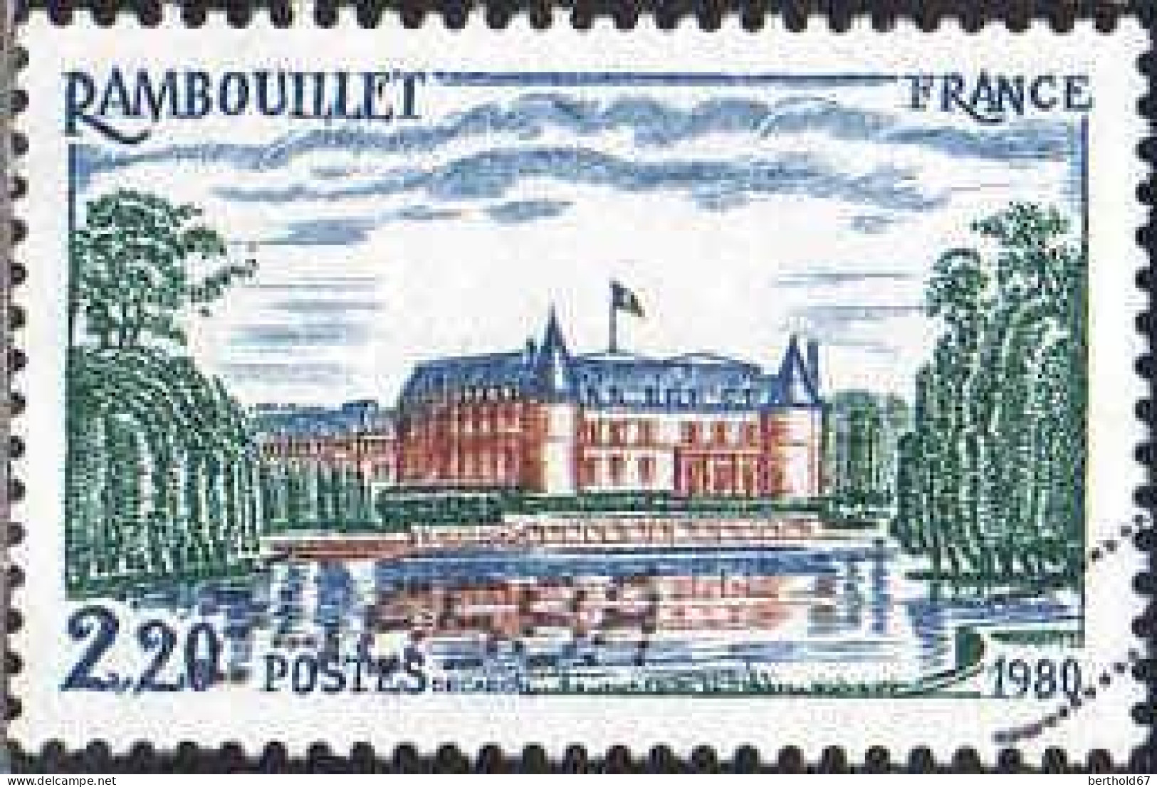 France Poste Obl Yv:2111 Mi:2233 Rambouillet Château (Obl.mécanique) - Used Stamps