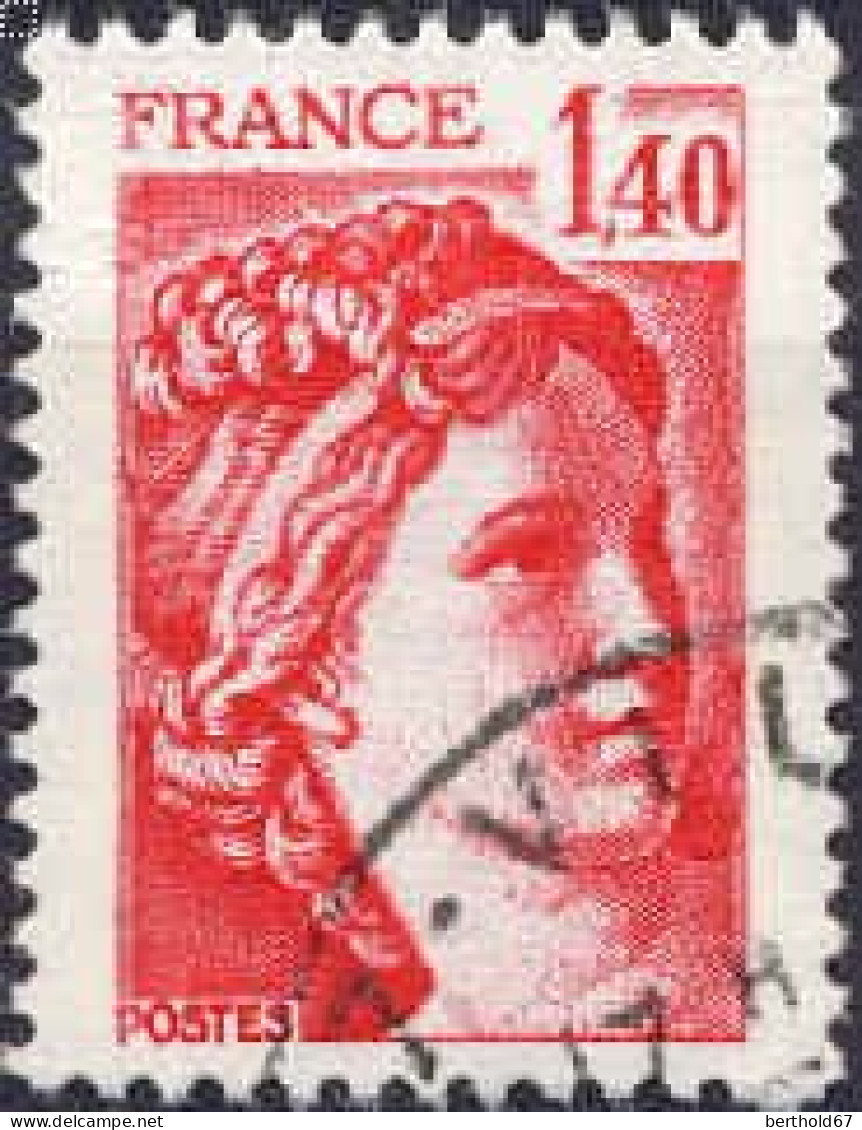 France Poste Obl Yv:2102 Mi:2216A Sabine De David (Beau Cachet Rond) - Used Stamps