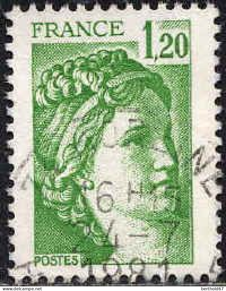 France Poste Obl Yv:2101 Mi:2215A Sabine De David (TB Cachet Rond) - Used Stamps