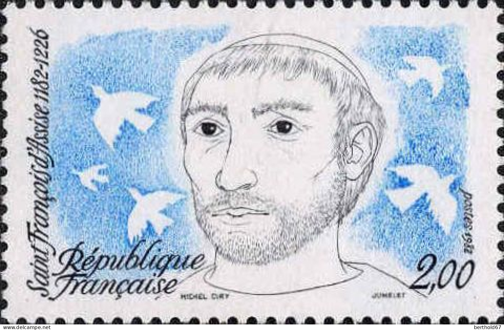 France Poste N** Yv:2198 Mi:2320 Saint François D'Assise - Unused Stamps