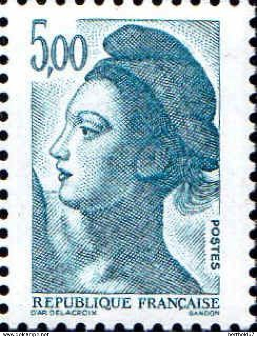 France Poste N** Yv:2190 Mi:2311A Liberté De Delacroix - Unused Stamps