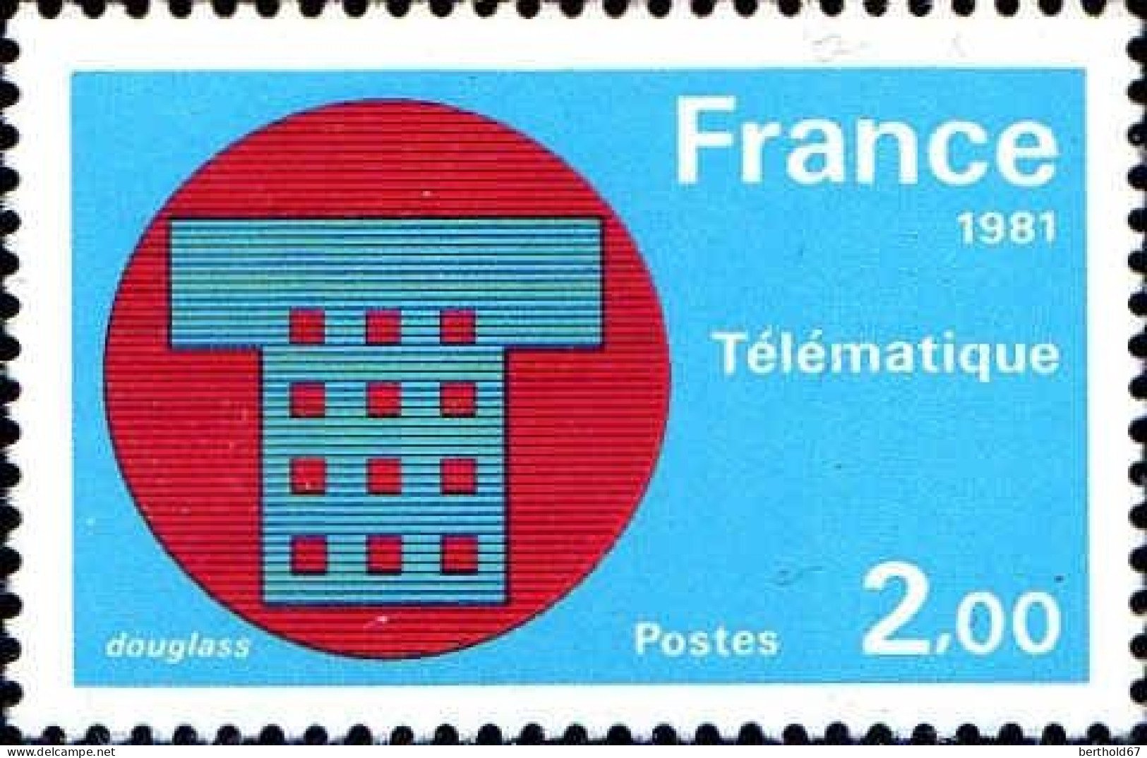 France Poste N** Yv:2130 Mi:2255 Télématique - Unused Stamps