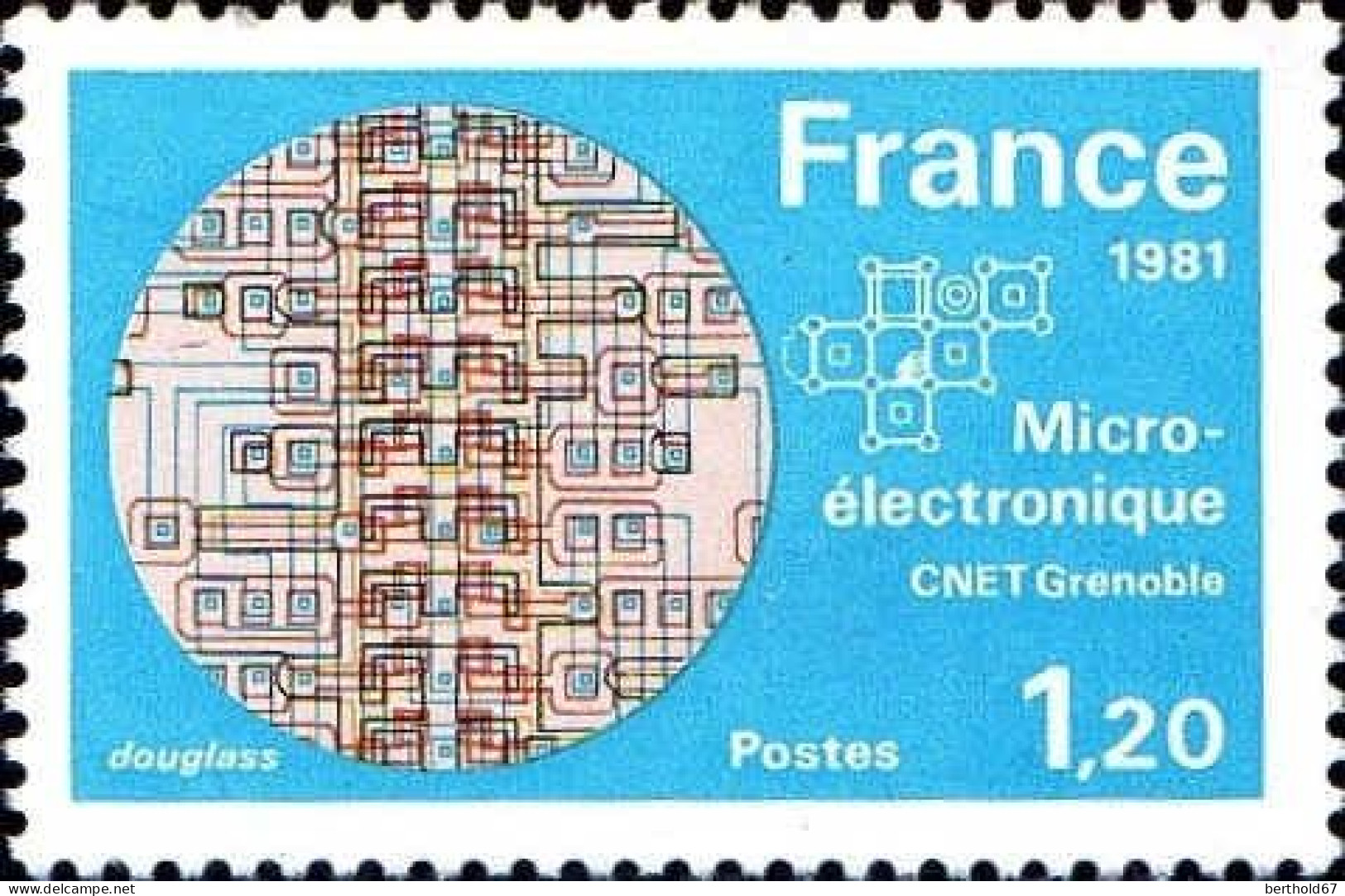 France Poste N** Yv:2126 Mi:2245 Micro-électronique CNET - Unused Stamps