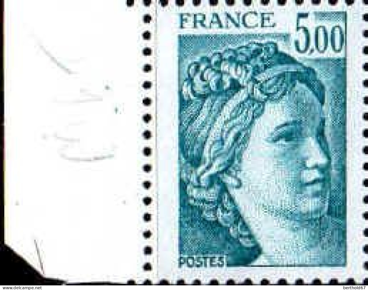 France Poste N** Yv:2123b Mi:2240z Sabine De David Bord De Feuille - Unused Stamps