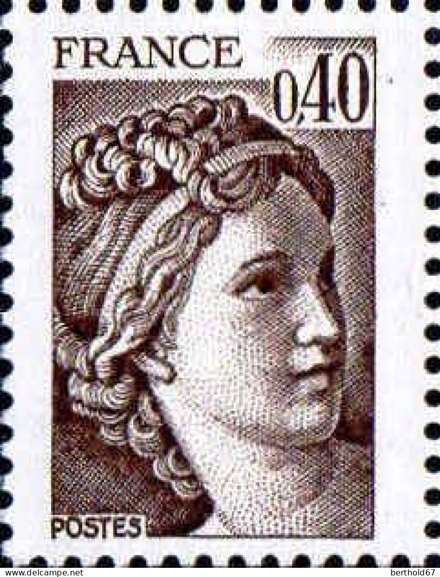 France Poste N** Yv:2118a Mi:2235z Sabine De David - Unused Stamps