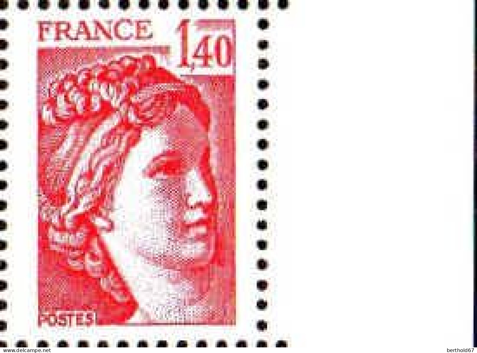 France Poste N** Yv:2102 Mi:2216A Sabine De David Bord De Feuille - Unused Stamps