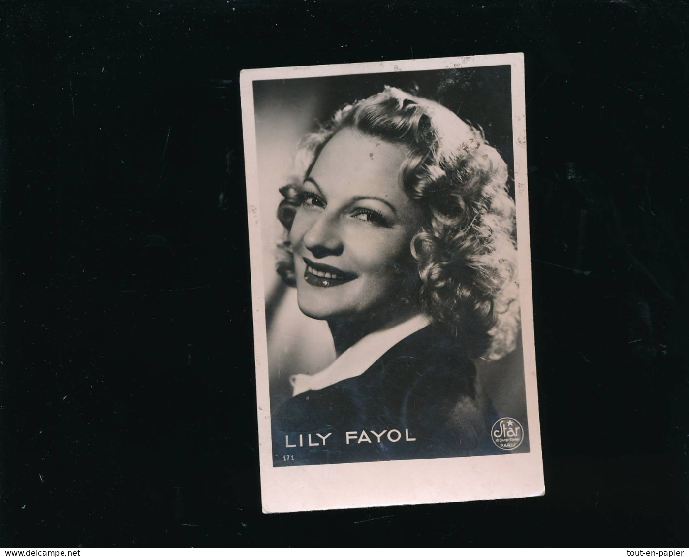 CPA  Lily Fayol FILM STAR  - Cinéma Actrice - Acteurs