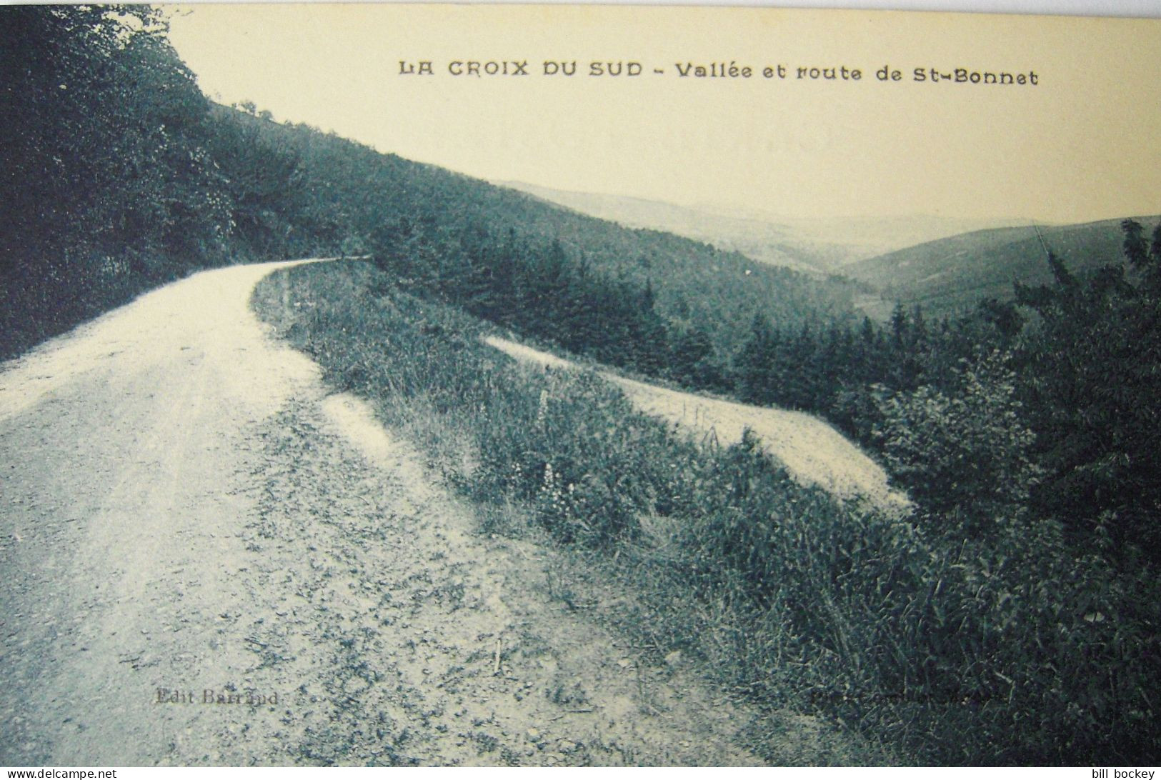 CPA Années 1920  LA CROIX DU SUD - Vallée Et Route De St Bonnet - Saint Rirand, Renaison, Roanne - Sonstige & Ohne Zuordnung