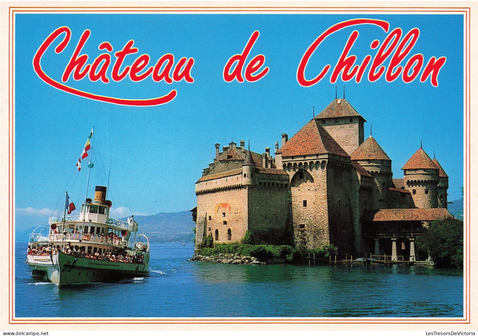 SUISSE - Château De Chillon - Colorisé - Carte Postale - Other & Unclassified