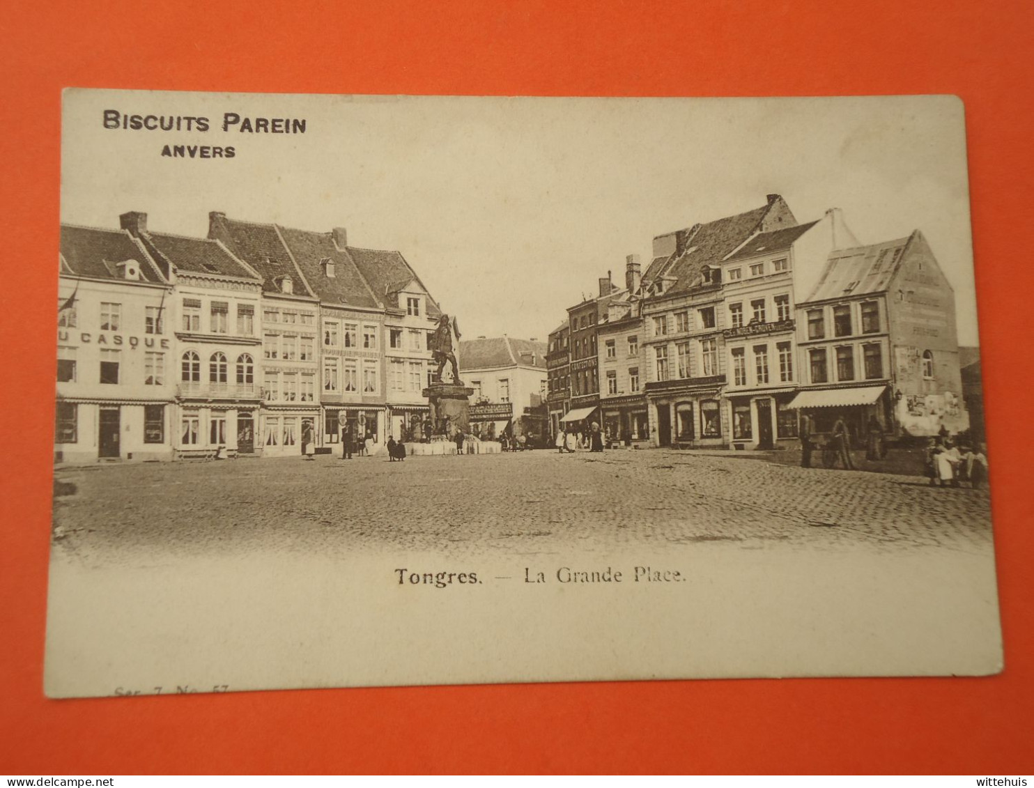 Tongeren - Tongres    La Grande Place          (2scans) - Tongeren