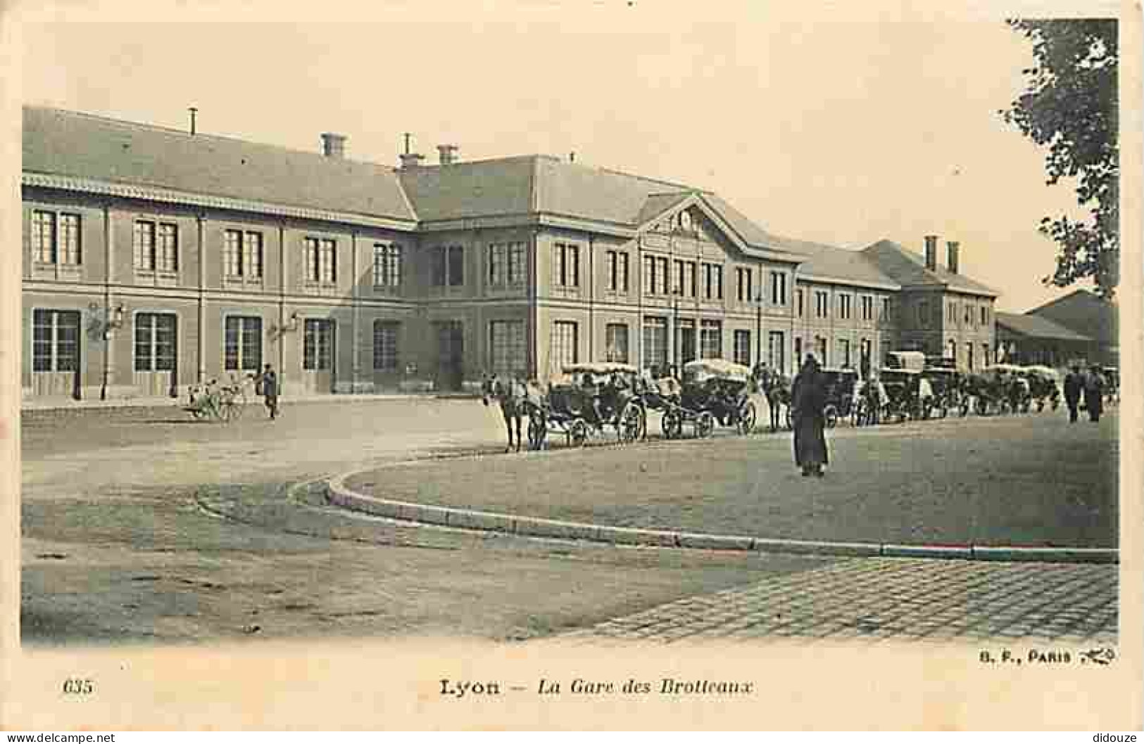 69 - Lyon - La Gare Des Brotteaux - Animée - CPA - Voir Scans Recto-Verso - Autres & Non Classés