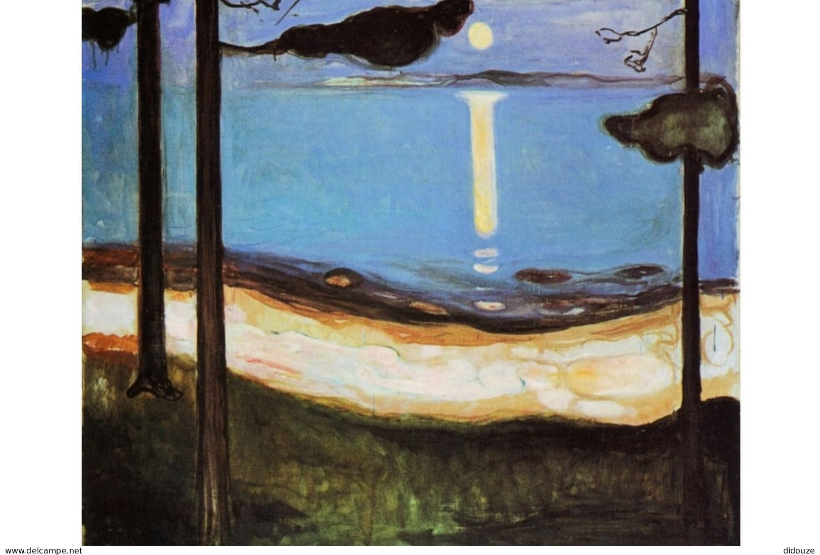 Art - Peinture - Edvard Munch - Moonlight - CPM - Carte Neuve - Voir Scans Recto-Verso - Paintings