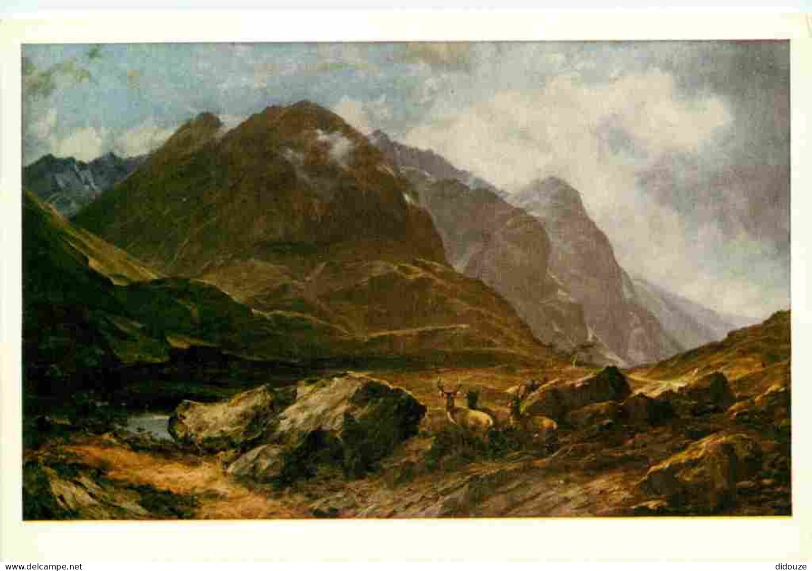 Art - Peinture - Horatio Mc Culloch - Glencoe - 1864 - Glasgow Art GaJIery Collection - CPM - Carte Neuve - Voir Scans R - Paintings