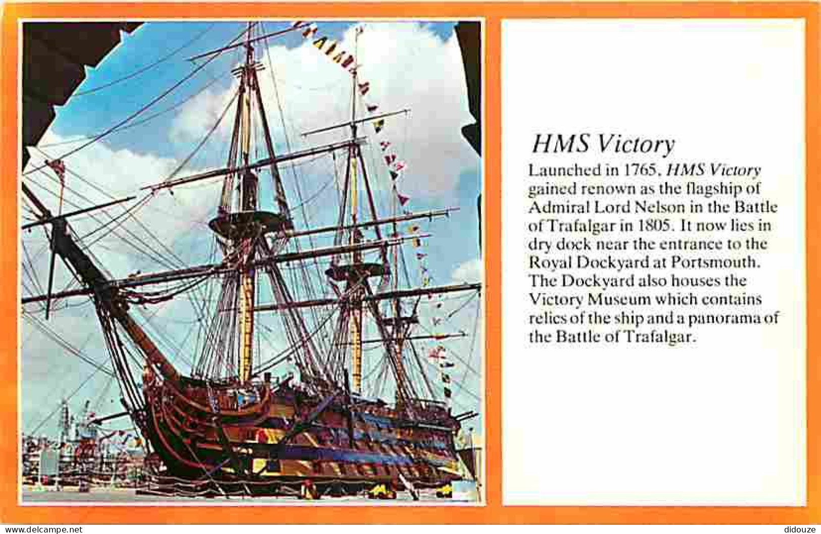 Bateaux - Voiliers - H.M.S.Victory - Carte Neuve - CPM - Voir Scans Recto-Verso - Sailing Vessels