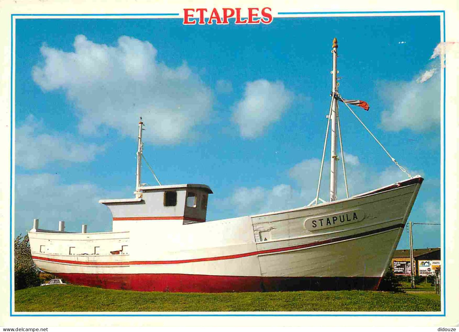 62 - Etaples Sur Mer - Le Stapula - Ancien Chalutier - Bateaux - CPM - Voir Scans Recto-Verso - Etaples