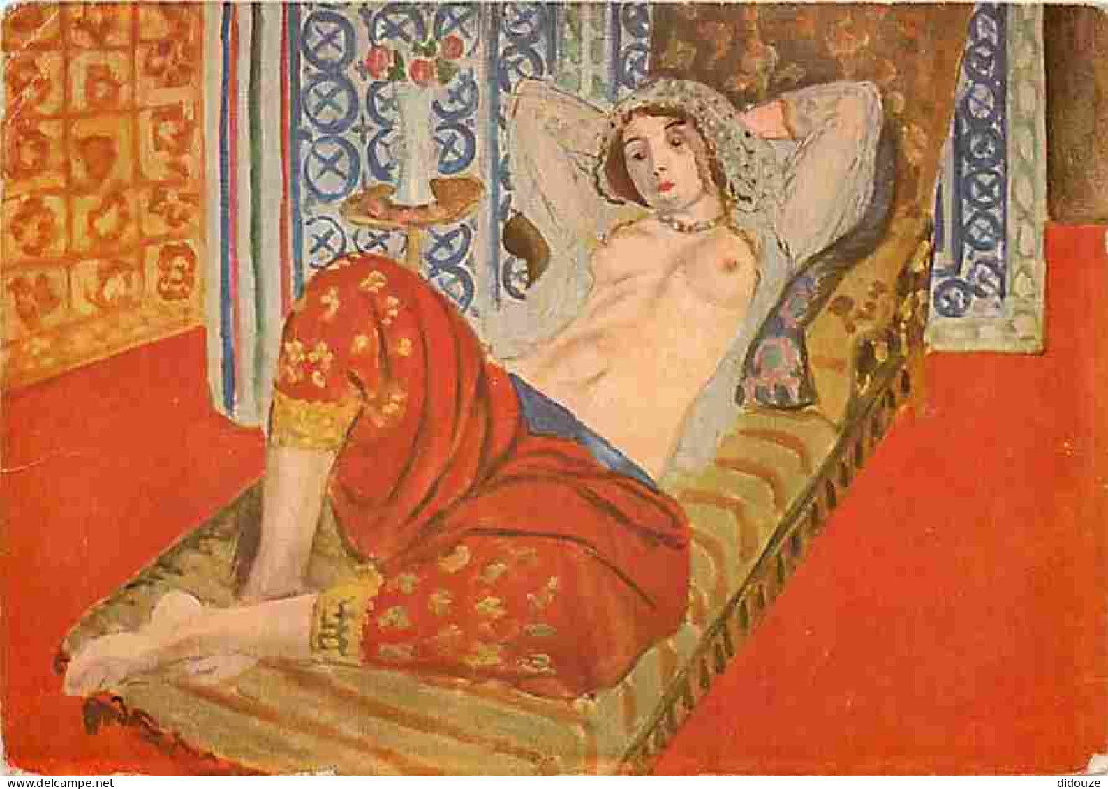 Art - Peinture - Henri Matisse - Odalisque - CPM - Voir Scans Recto-Verso - Peintures & Tableaux