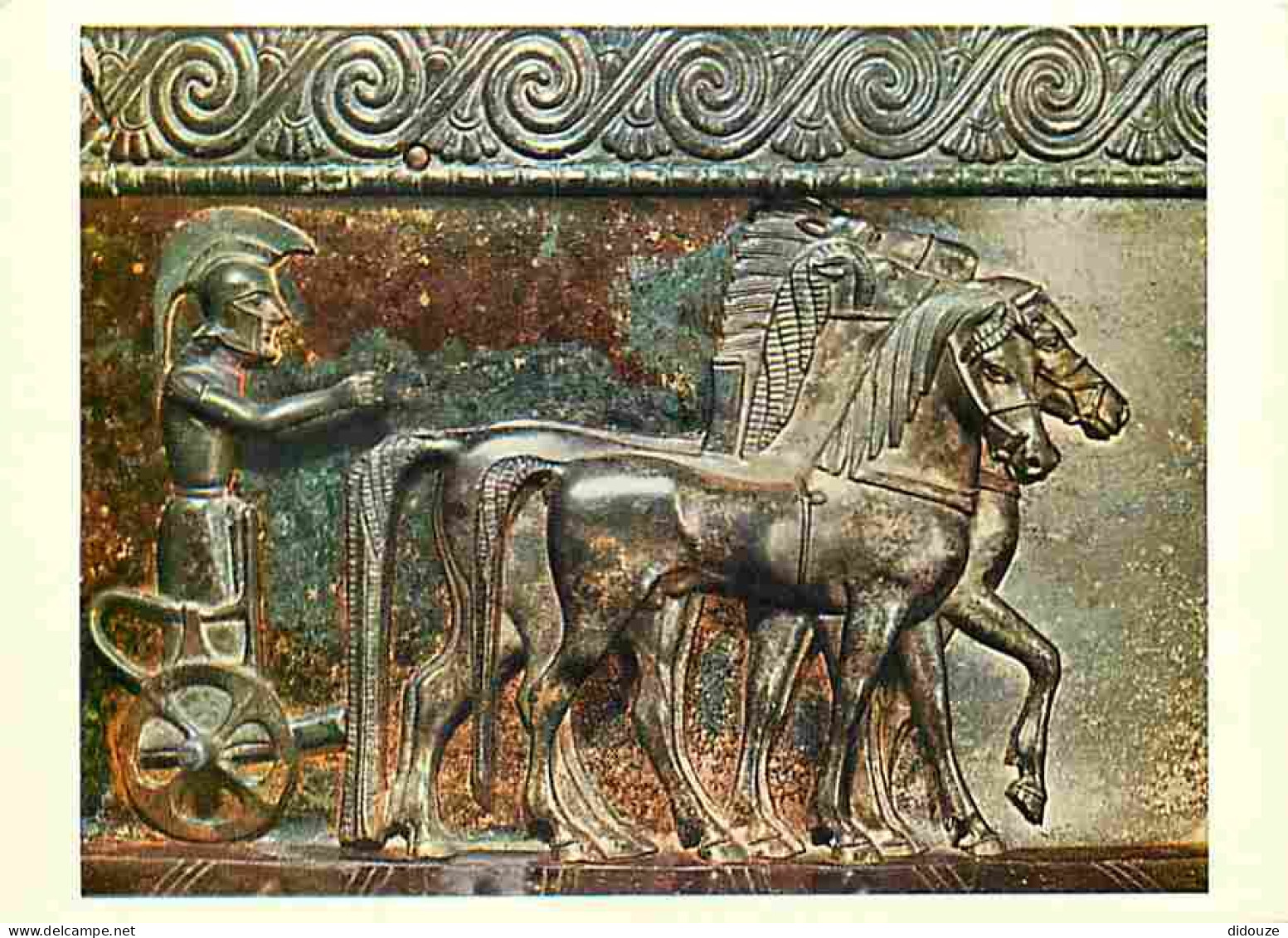 Art - Antiquités - Grèce - Vase De Vix - Quadrige - Détail - CPM - Voir Scans Recto-Verso - Ancient World
