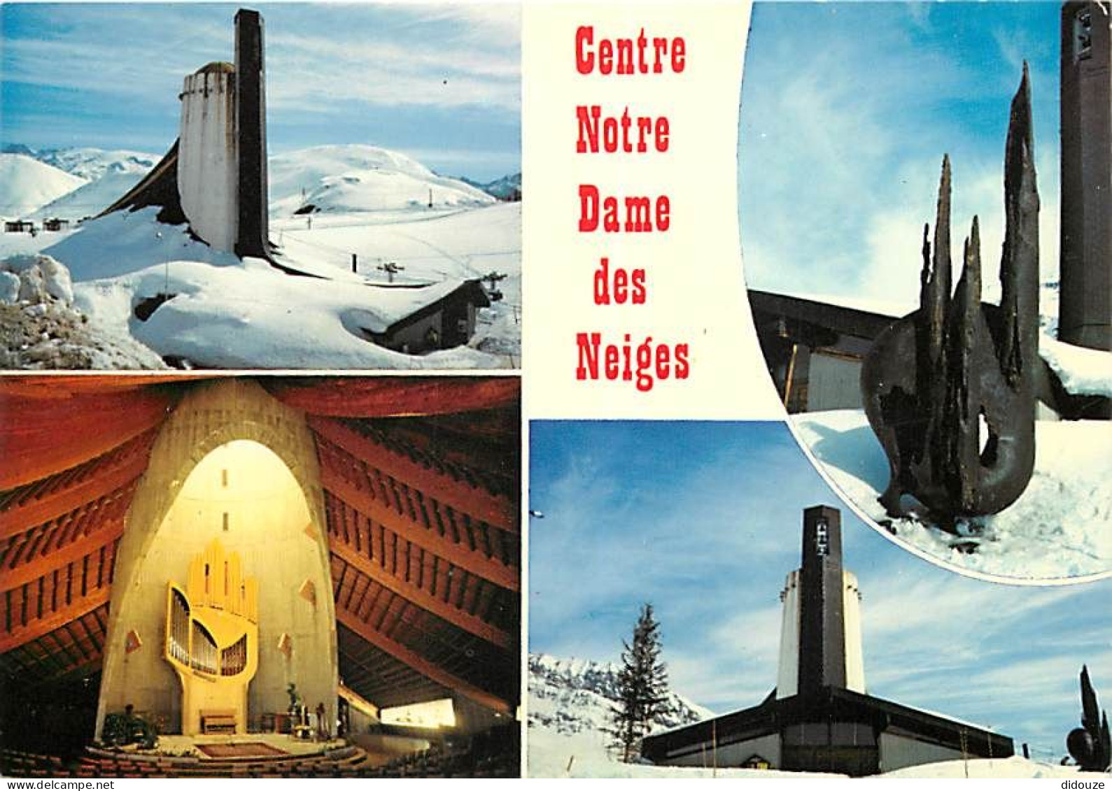 38 - Alpe D'Huez - Centre Notre Dame Des Neiges - Multivues - Hiver - Neige - Carte Neuve - CPM - Voir Scans Recto-Verso - Other & Unclassified