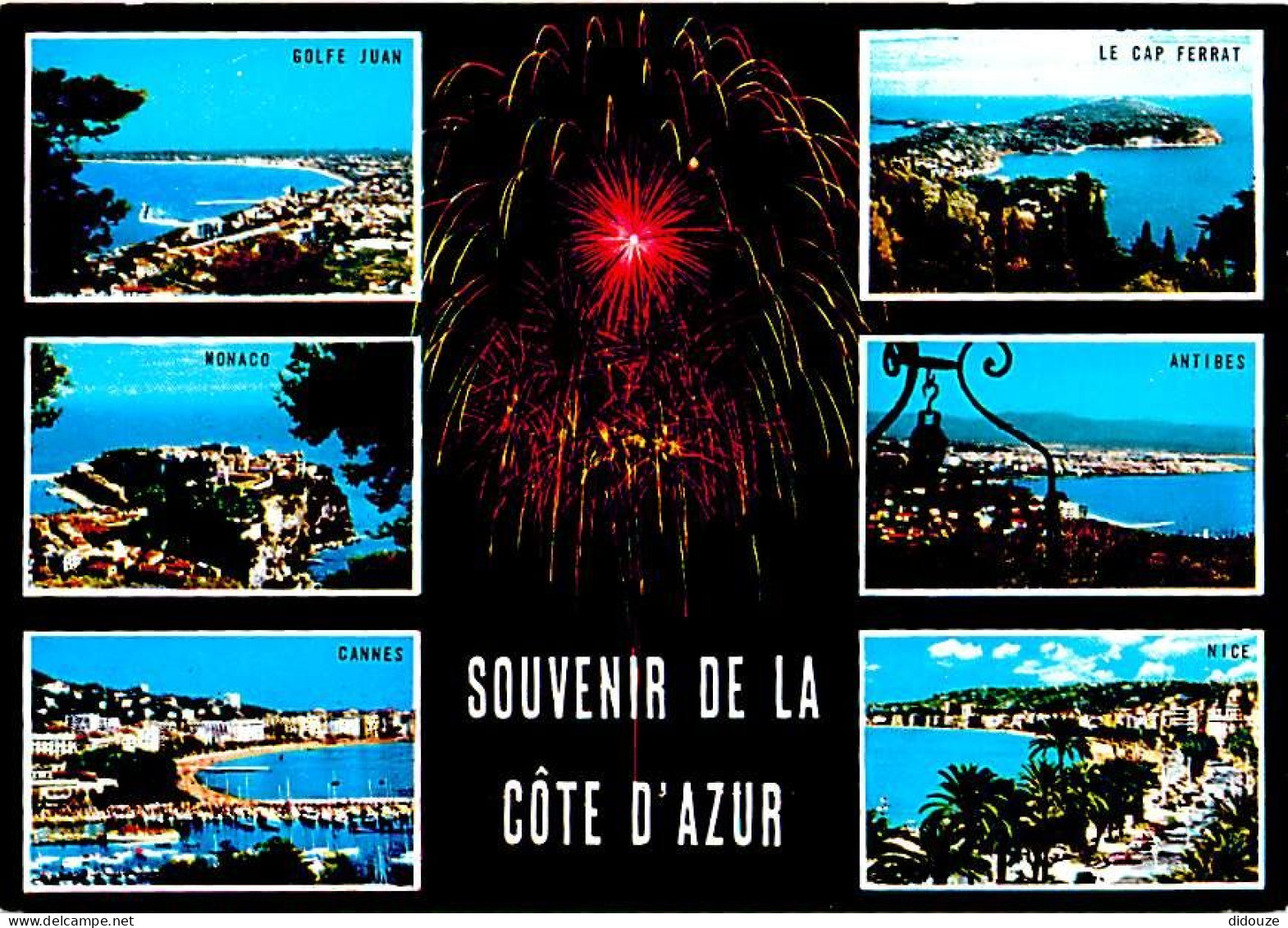 06 - Alpes Maritimes - La Cote D'Azur - Multivues - Feu D'artifices - CPM - Carte Neuve - Voir Scans Recto-Verso - Other & Unclassified