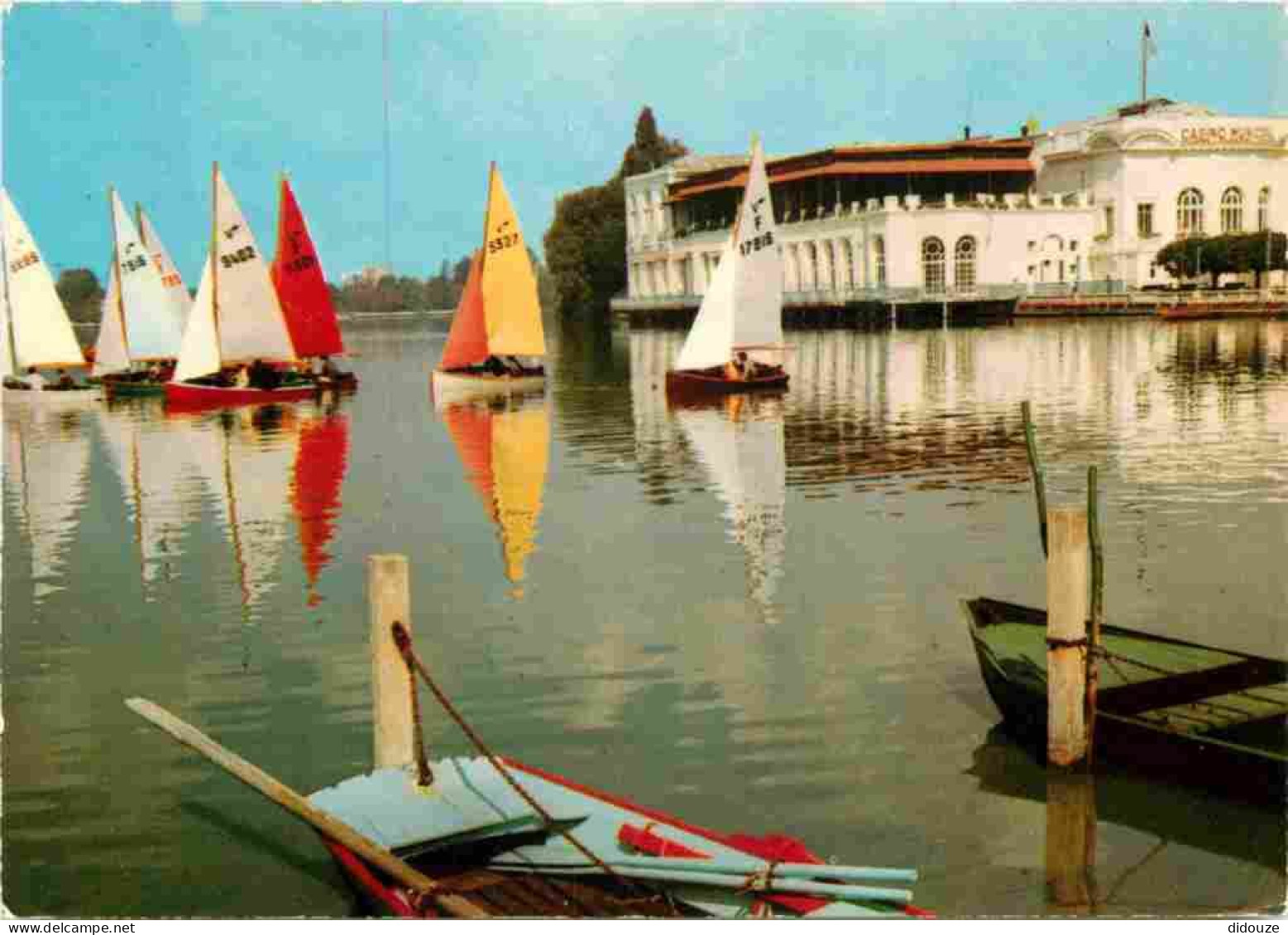 95 - Enghien Les Bains - Le Lac Et Le Casino - Voile - Régates - CPM - Voir Scans Recto-Verso - Enghien Les Bains