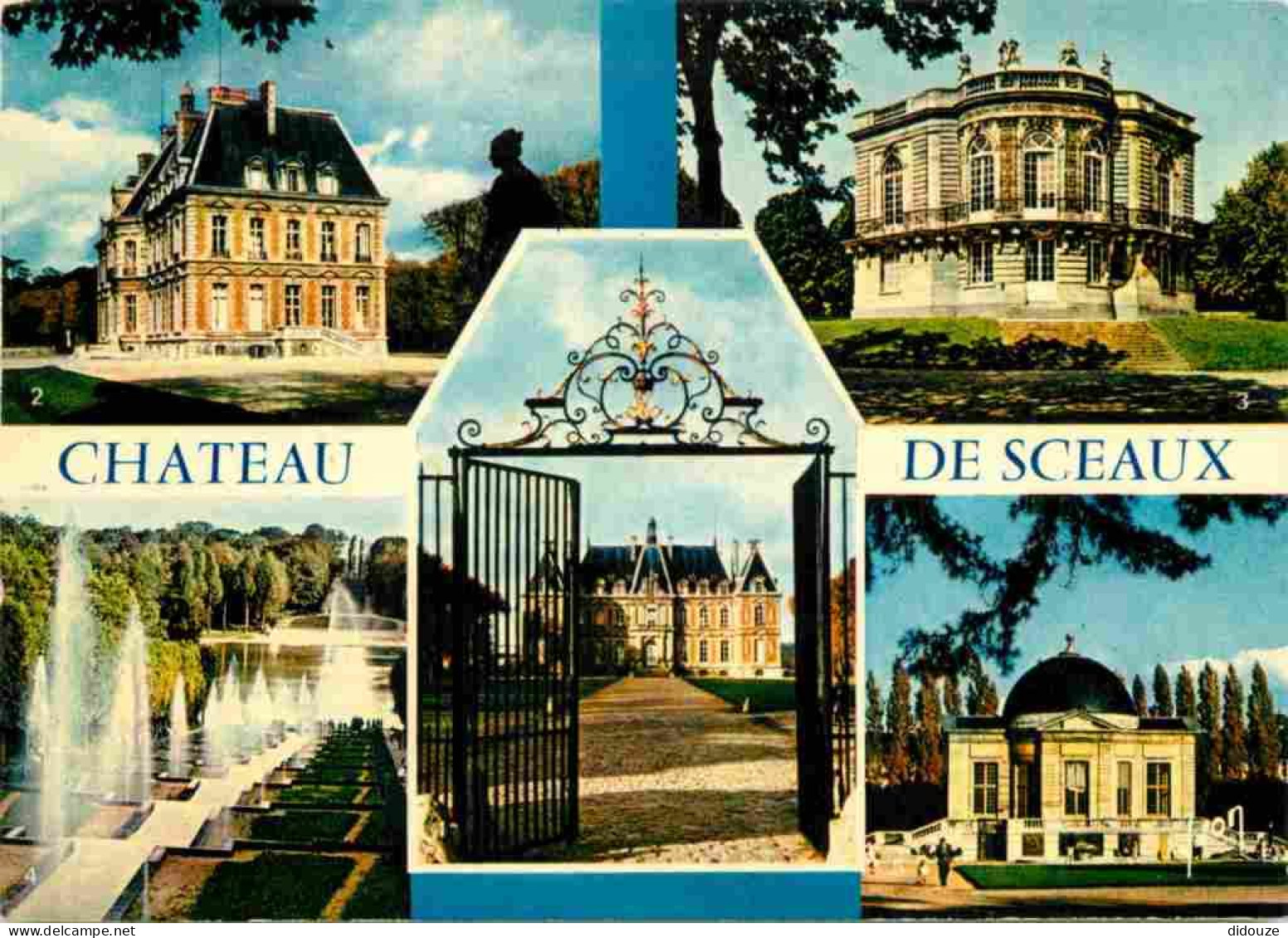 92 - Sceaux - Le Château Et Le Parc De Sceaux - Multivues - CPM - Voir Scans Recto-Verso - Sceaux