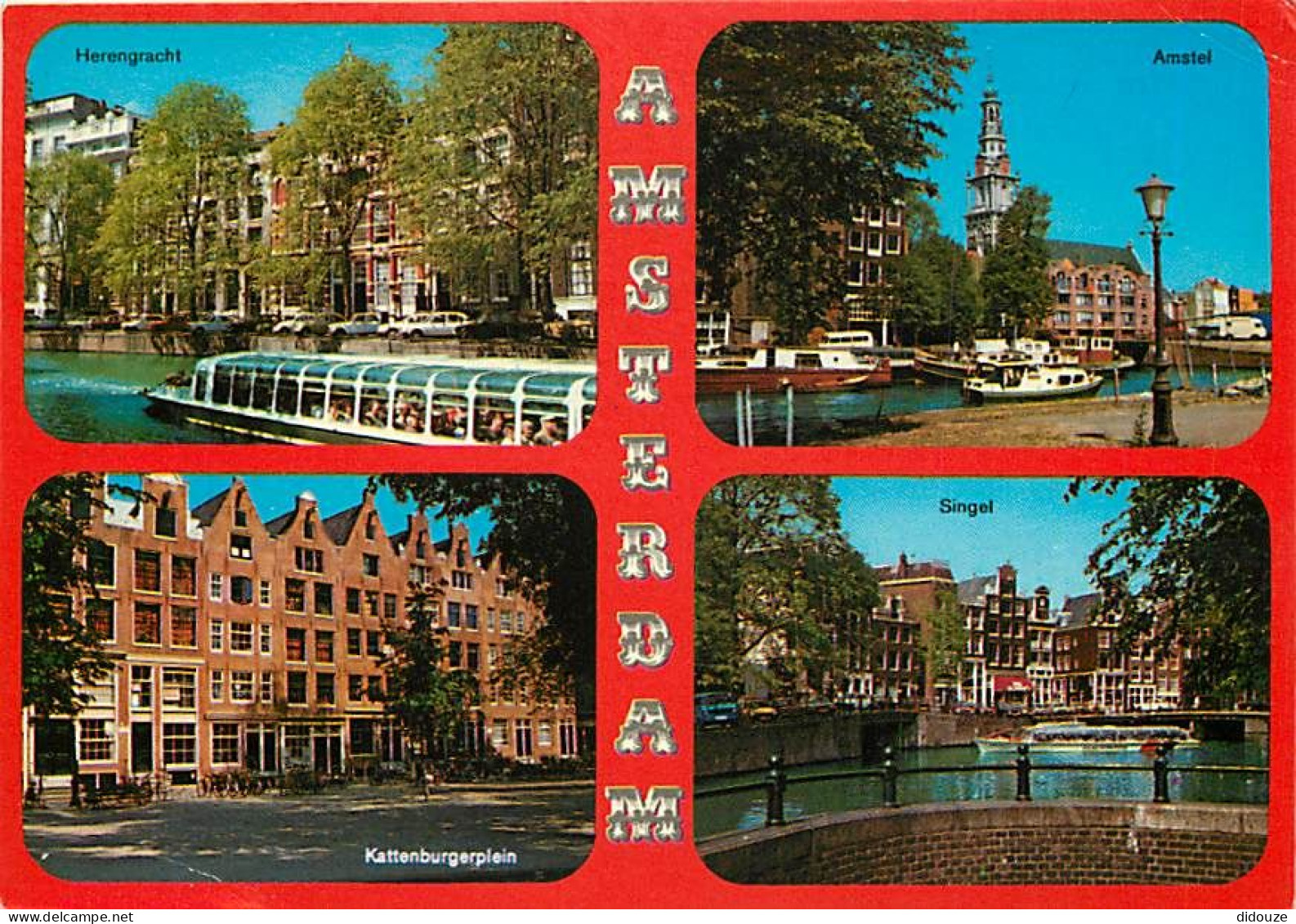 Pays-Bas - Nederland - Amsterdam - Multivues - CPM - Voir Scans Recto-Verso - Amsterdam