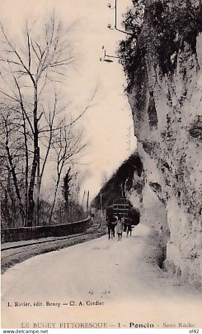 PONCIN              Sous La Roche         Attelage - Non Classés