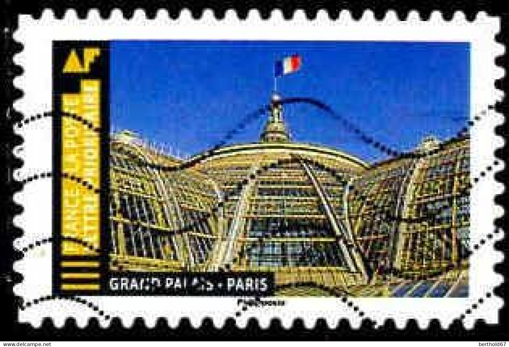 France Poste AA Obl Yv:1673 Mi:7249 Grand Palais Paris (Lign.Ondulées) - Oblitérés