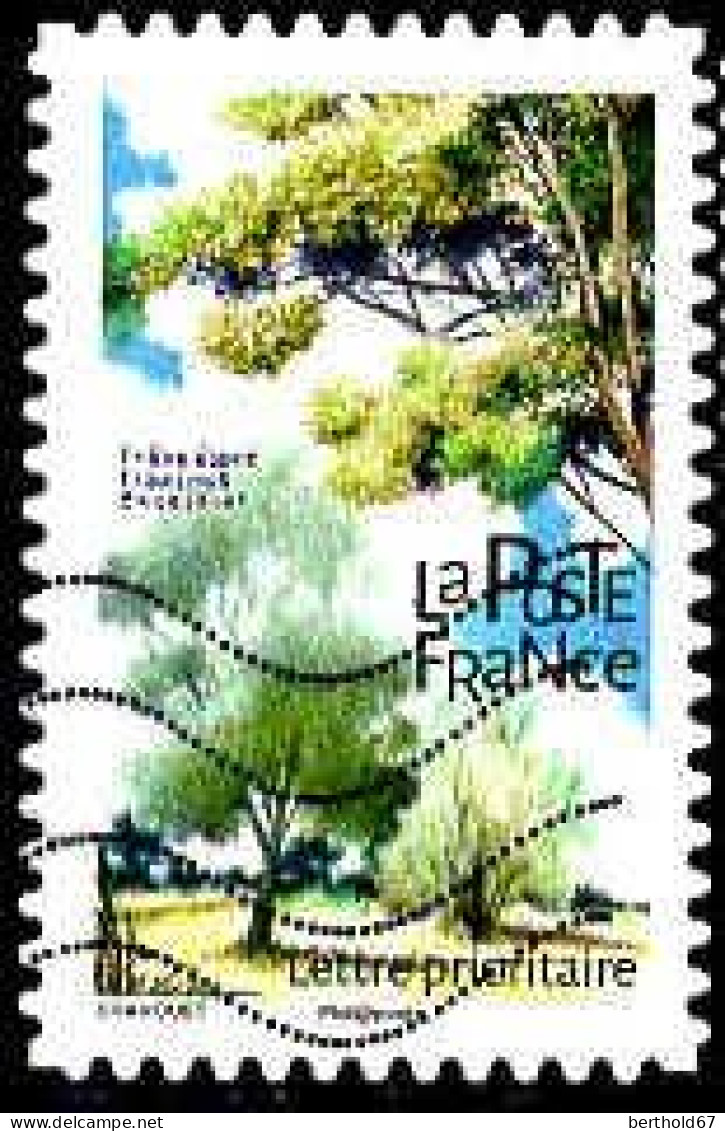 France Poste AA Obl Yv:1610 Mi:7093 Chavouet Frêne élevé Fraxinus Excelsior (Lign.Ondulées) - Used Stamps