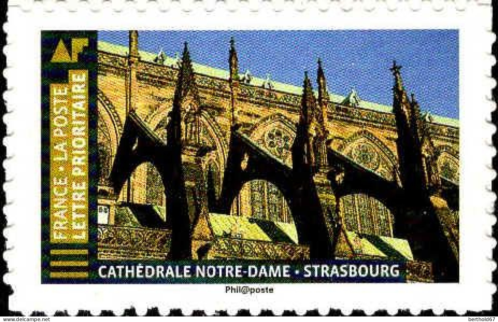 France Poste AA N** Yv:1675A Mi:7251II Cathédrale Notre-Dame Strasbourg - Neufs