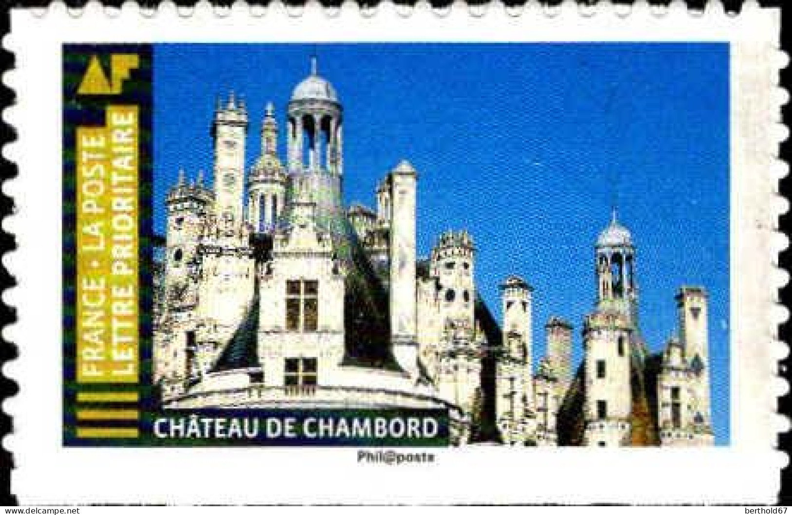 France Poste AA N** Yv:1674A Mi:7250II Château De Chambord - Neufs