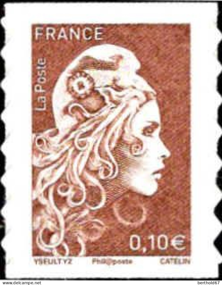 France Poste AA N** Yv:1596 Mi:7081yB Marianne L'engagée Phil@poste - Unused Stamps