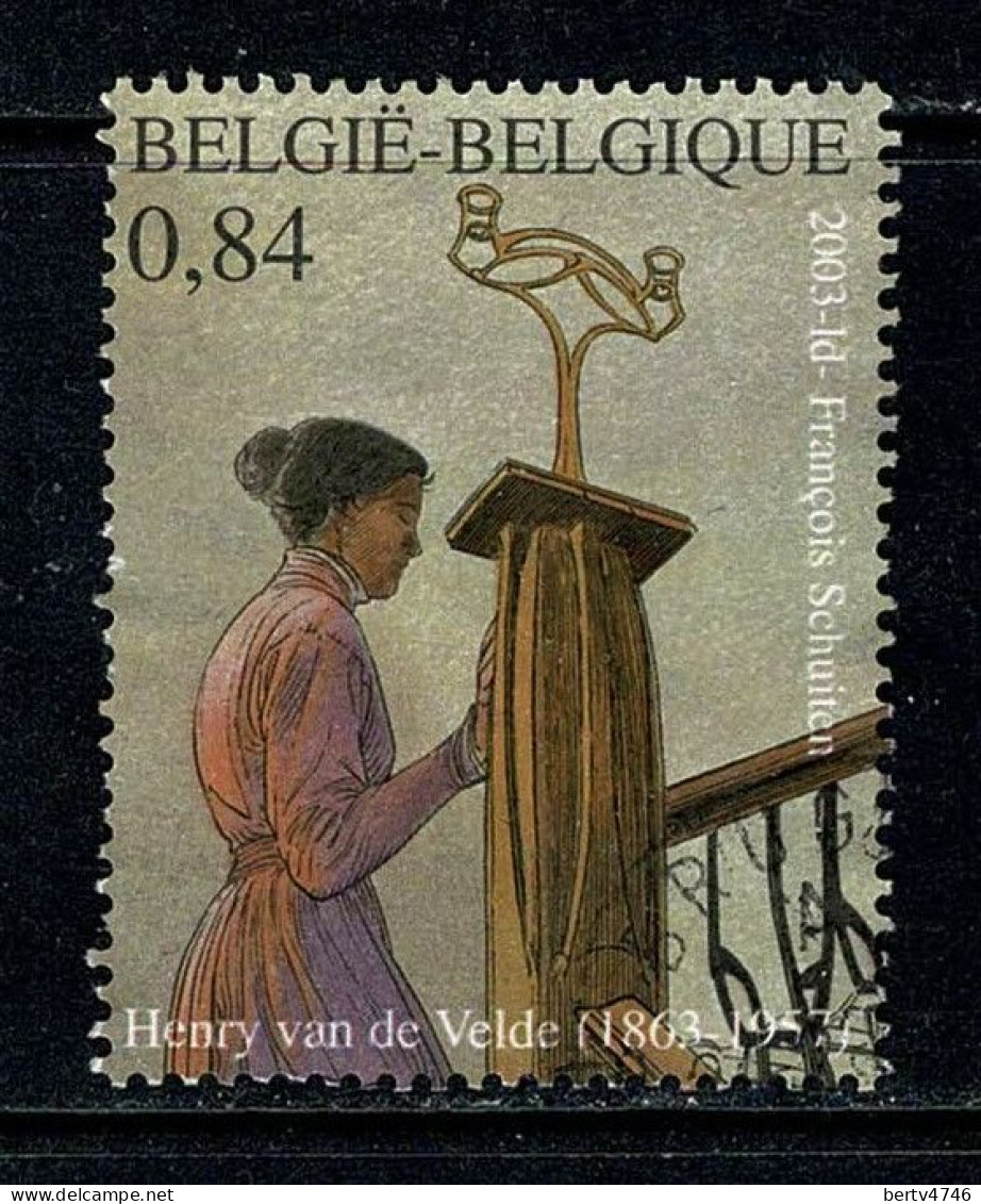 Belg. 2003 - 3149, Yv 3142 Henry Van De Velde - Used Stamps