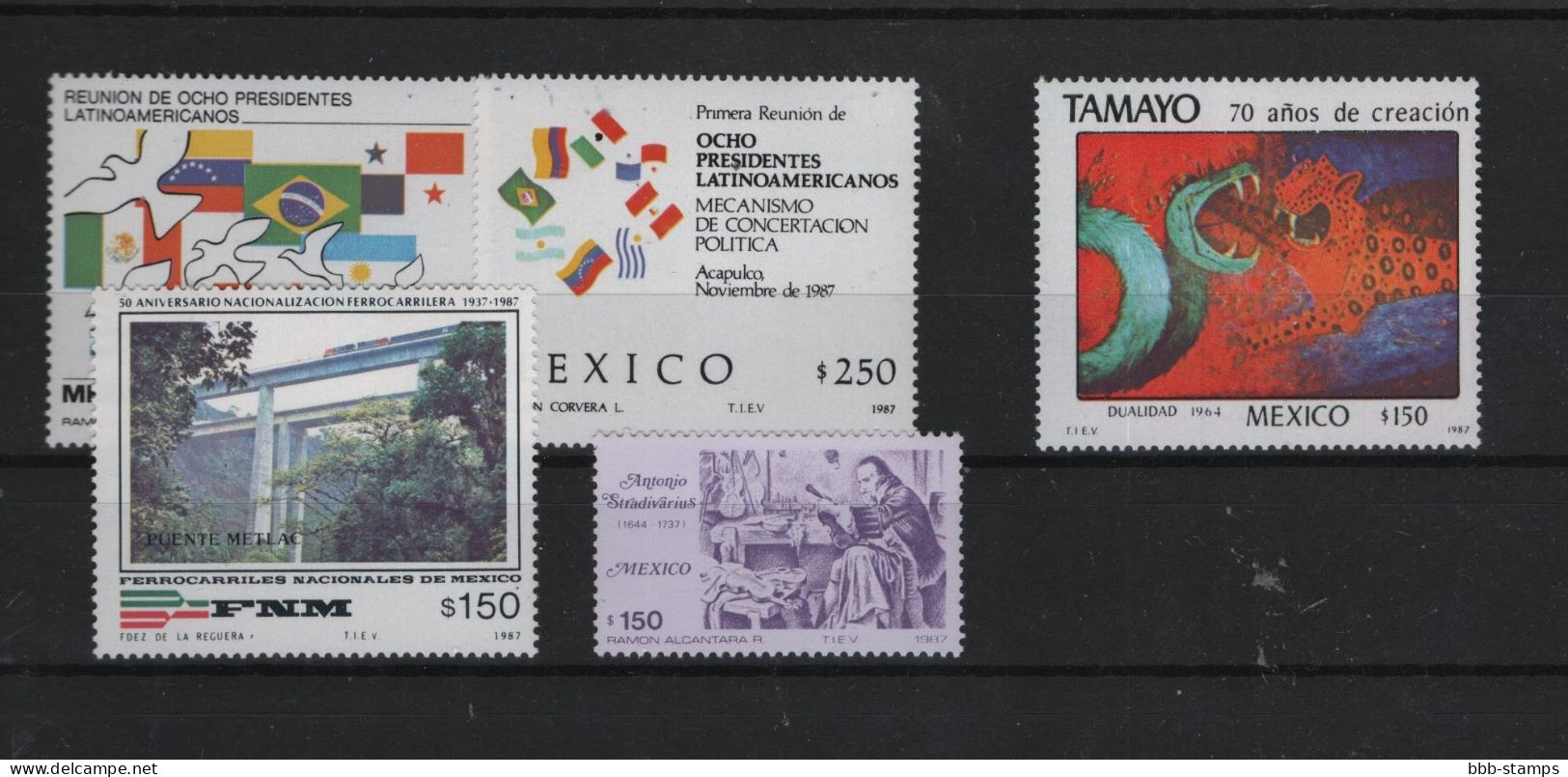 Mexico Michel Cat.No. Mnh/** 2050/2054 - Mexique