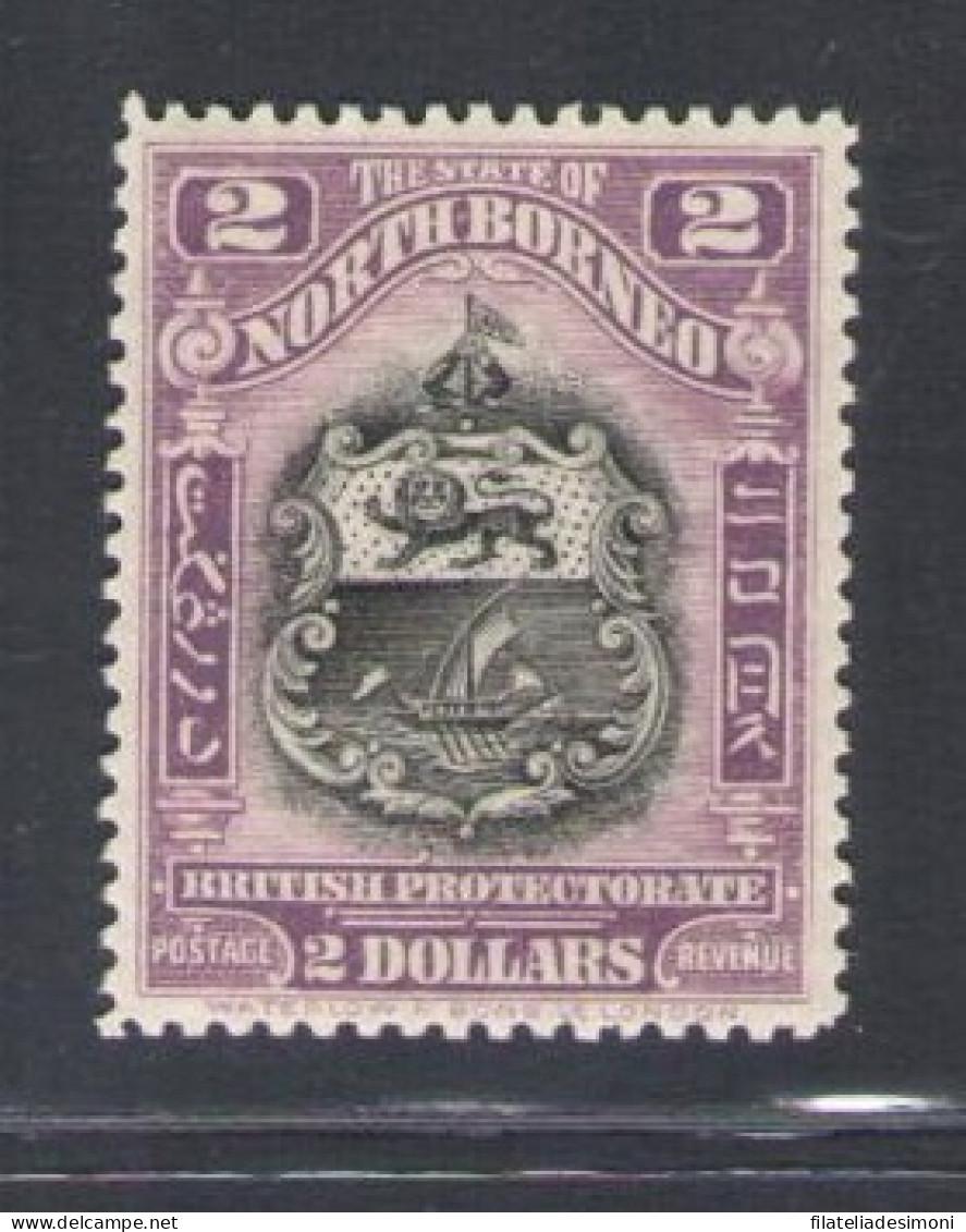 1911 North Borneo, Stanley Gibbons N. 181 - MLH* - Autres & Non Classés