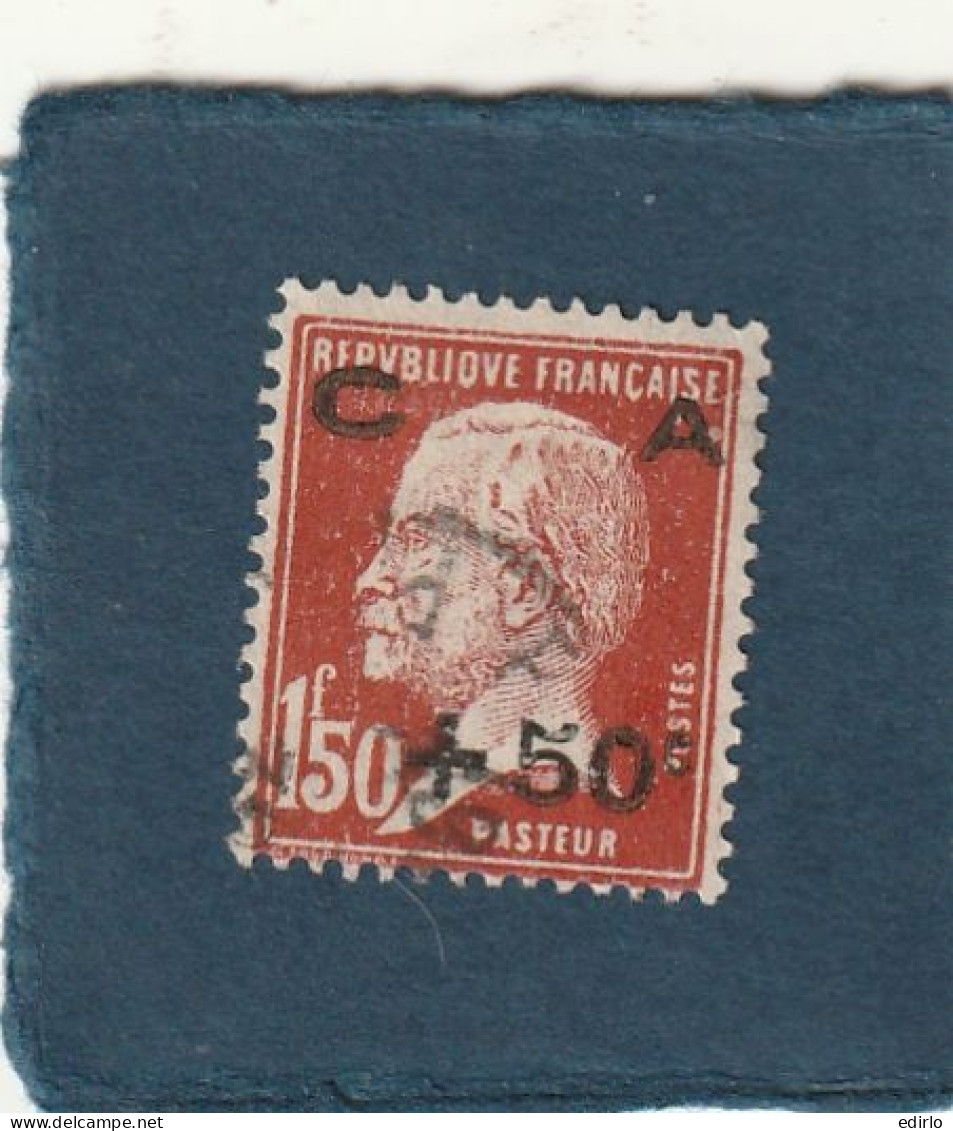 ///   FRANCE ///  Pasteur Caisse D'amortissement N° 255 Obl  ---  Côte  65€ - Ongebruikt