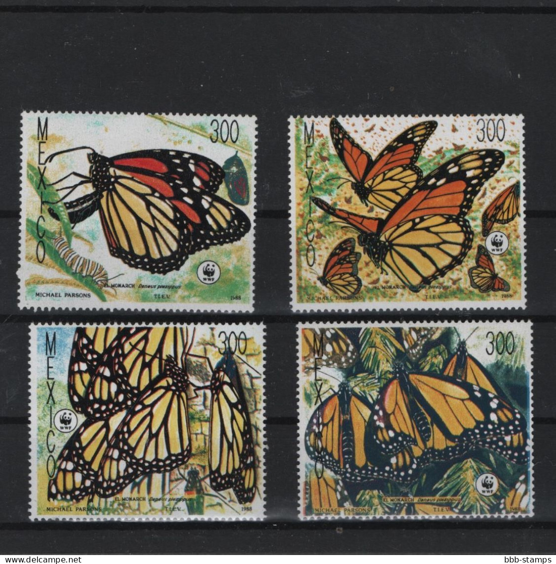 Mexico Michel Cat.No. Mnh/** 2095/2098 Wwf - Mexique