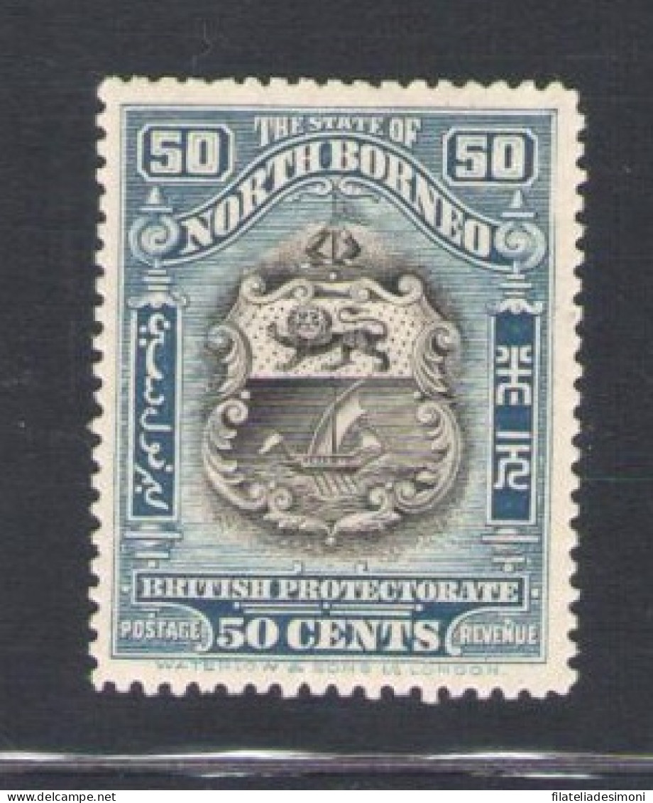 1911 North Borneo, Stanley Gibbons N. 179 - MLH* - Sonstige & Ohne Zuordnung