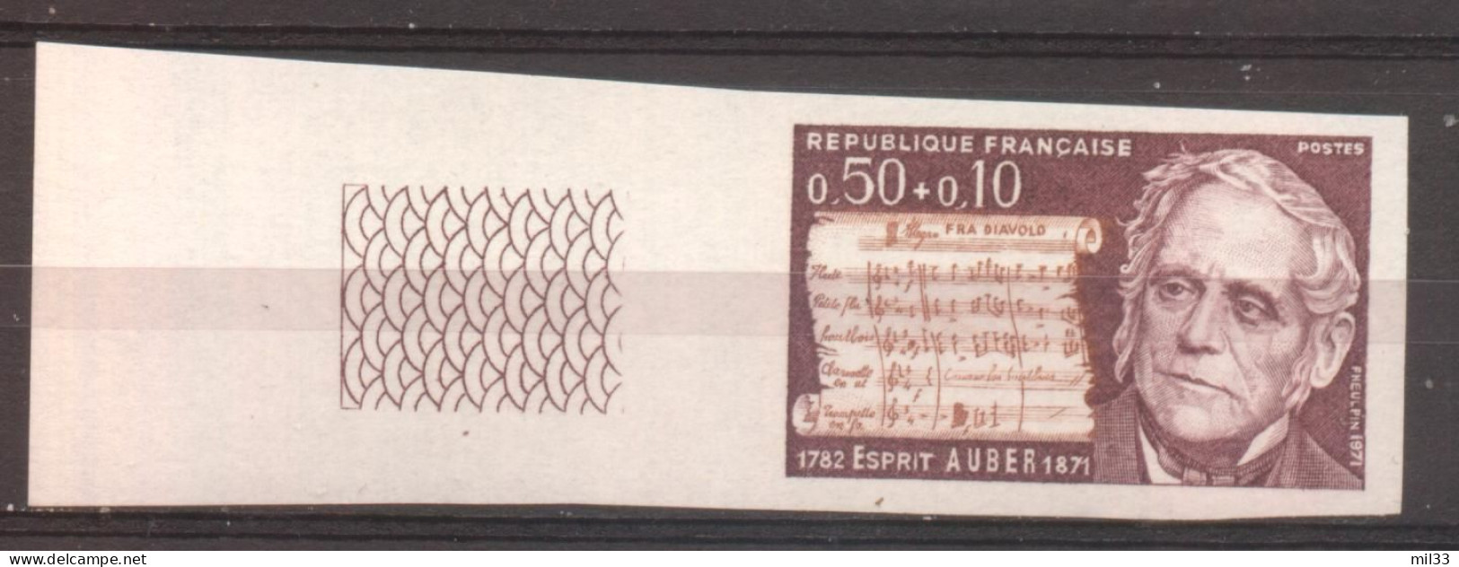 Esprit Auber YT 1667 De 1971 Sans Trace De Charnière - Non Classificati