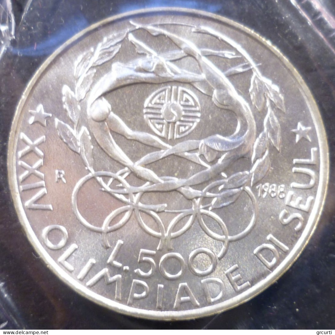 Italia - 500 Lire 1988 - Olimpiadi Di Seul - Gig# 434 - KM# 125 - 500 Lire