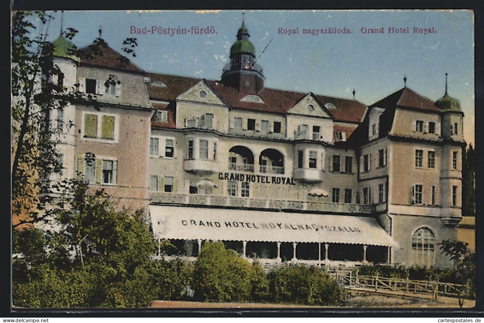 AK Bad-Pöstyen-Iürdö, Royal Nagyszalloda, Grand Hotel Royal  - Slovakia
