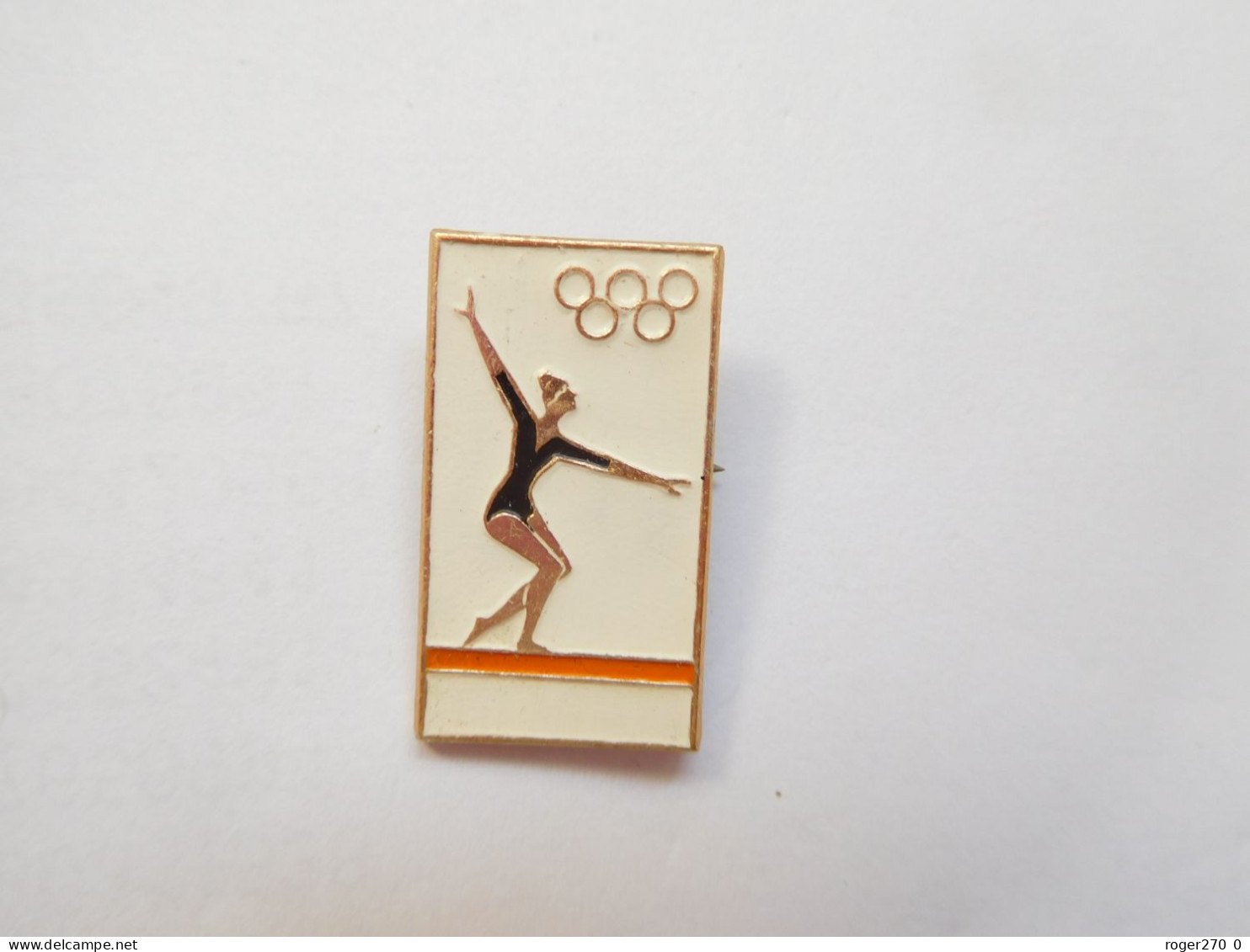 Belle Broche Russe ( No Pin's ) , JO Jeux Olympiques Moscou , Poutre , Gymnastique - Olympische Spiele