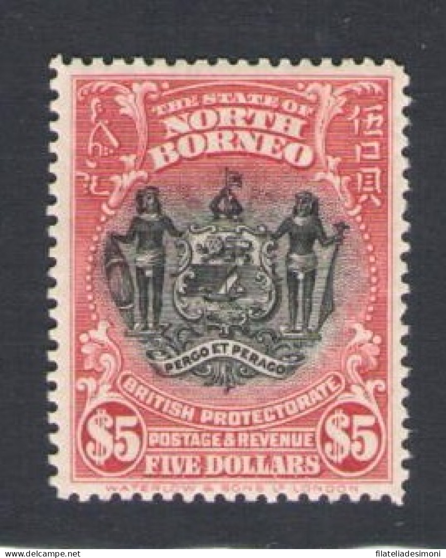 1911 North Borneo, Stanley Gibbons N. 182 - MLH* - Other & Unclassified