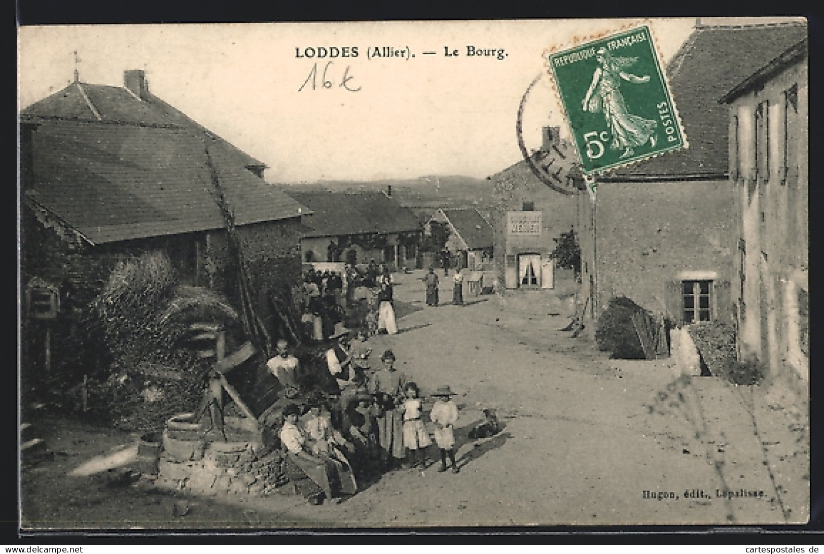 CPA Loddes, Le Bourg  - Other & Unclassified
